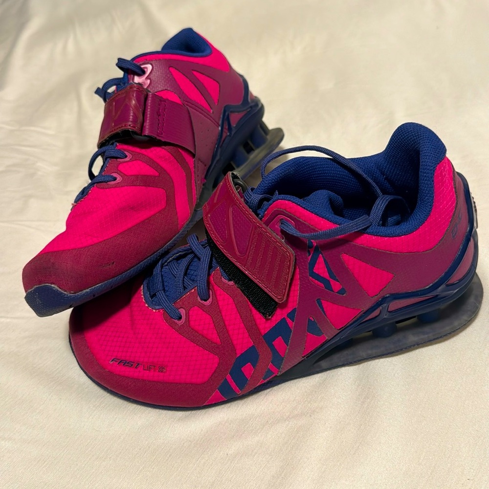 Gently used Inov Fast Lift shoes size 5.5